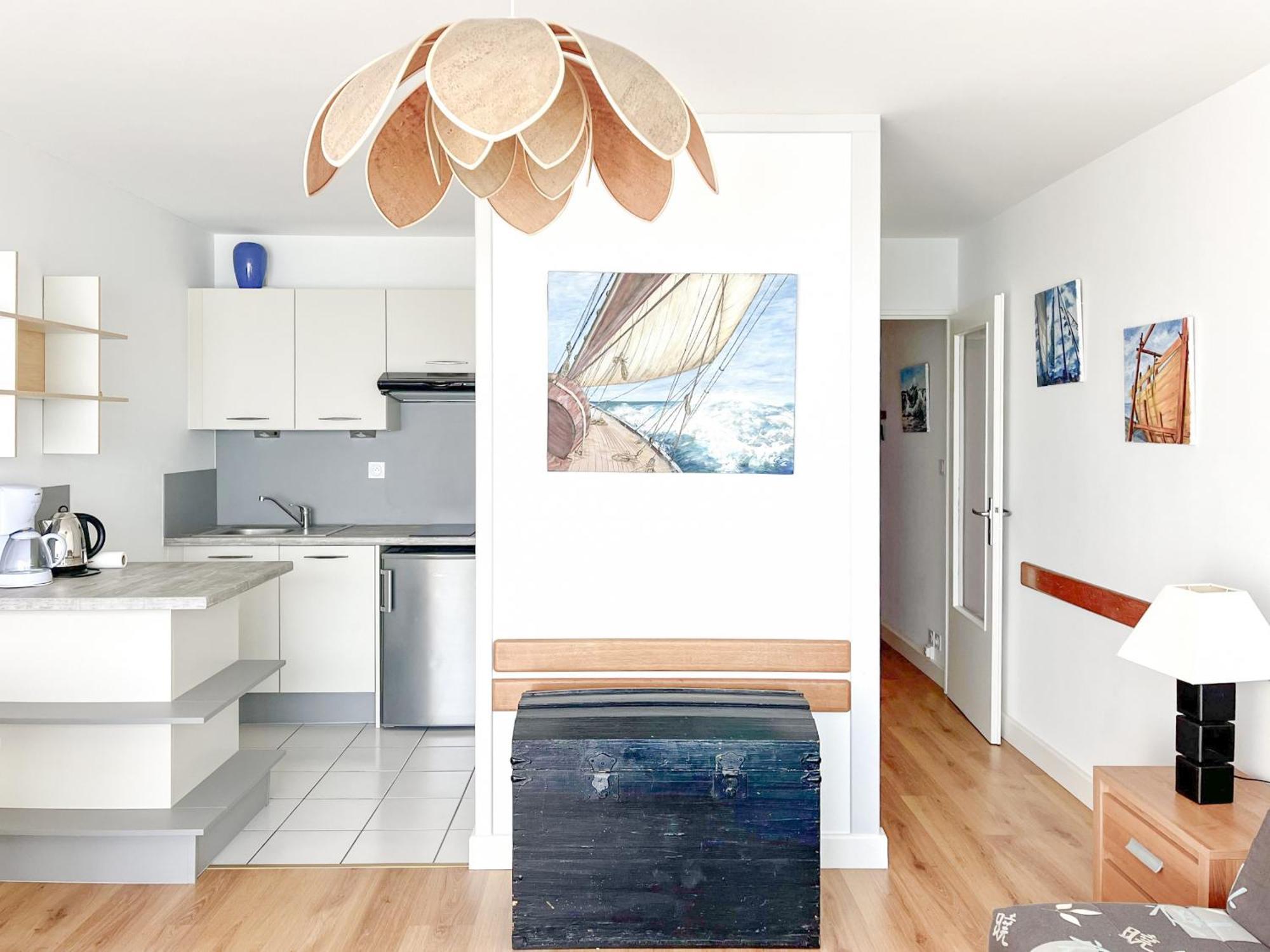 Joli Appartement Avec Vue Imprenable Sur La Baie Des Sables - 4 Pers Les Sables-dʼOlonne Kültér fotó